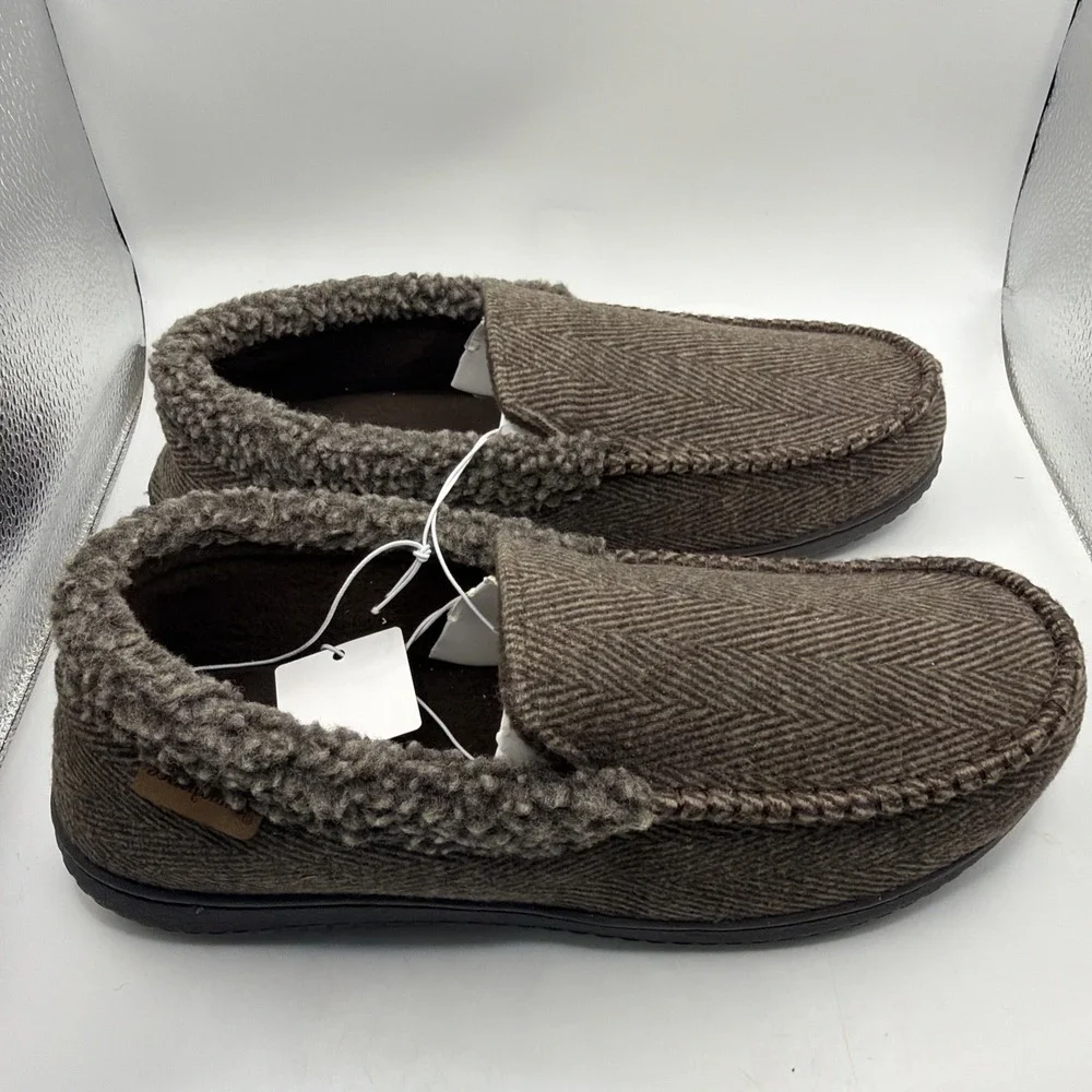 dearfoams men brown